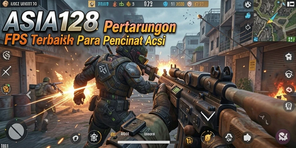 Screenshot dari gameplay ASIA128 yang intens dan seru.