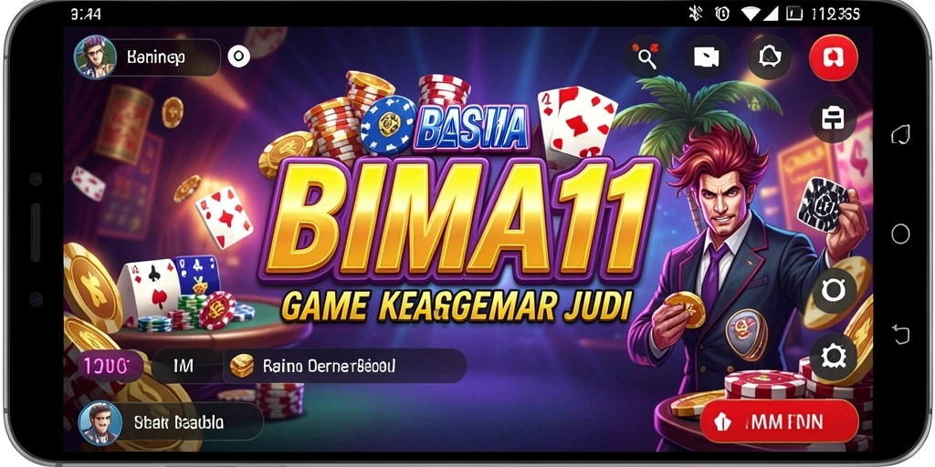 Gameplay kasino BIMA11 yang seru dan menegangkan.