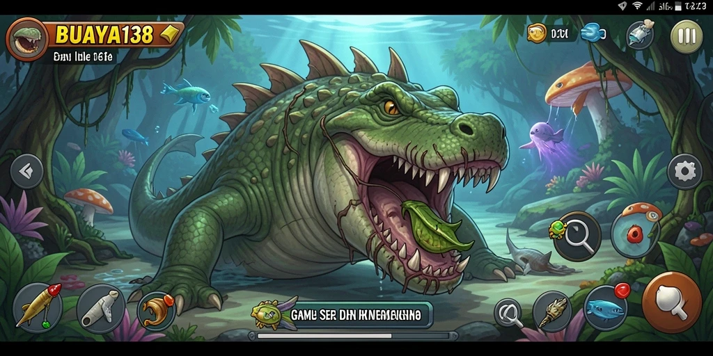 Tampilan gameplay BUAYA138 yang menarik saat bermain Idle.