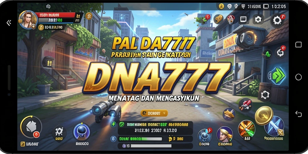 Tampilan gameplay DNA777 yang seru dan strategis.