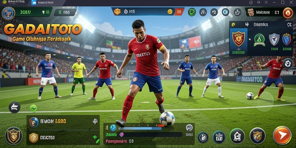Tampilan gameplay GADAITOTO yang dinamis dan penuh aksi.