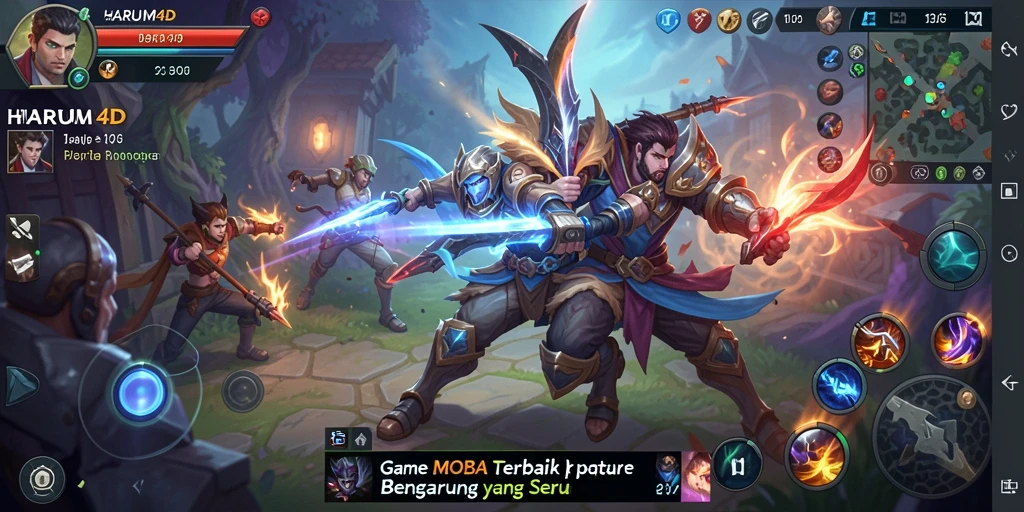 Tangkapan layar gameplay HARUM4D yang mendebarkan dan penuh aksi.
