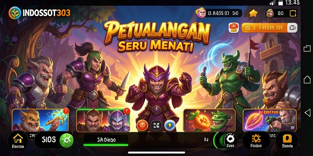 Gameplay seru INDOSLOT303 dalam petualangan yang menegangkan.