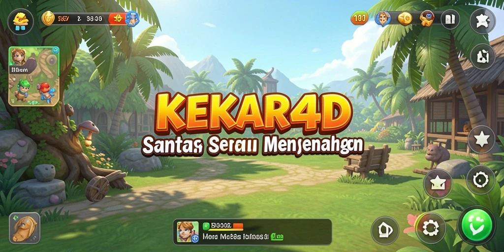 Tangkapan layar gameplay KEKAR4D yang seru dan menarik.