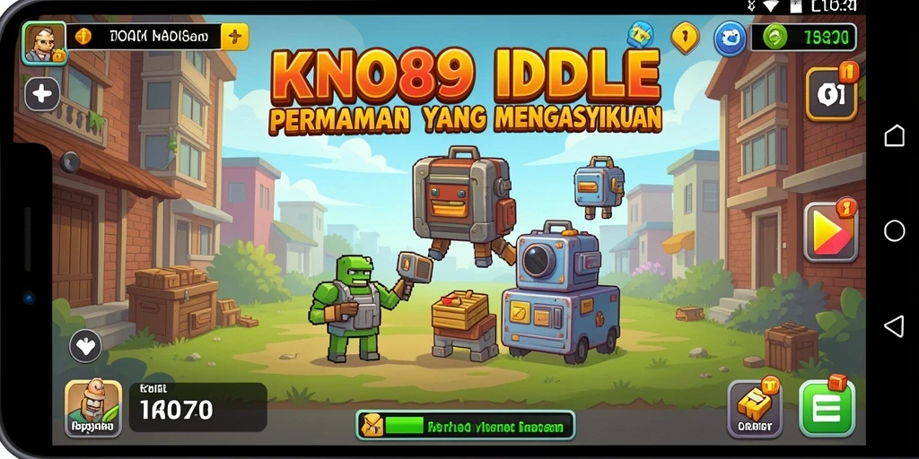 Screenshot KNO89 menampilkan gameplay Idle yang seru dan interaktif.