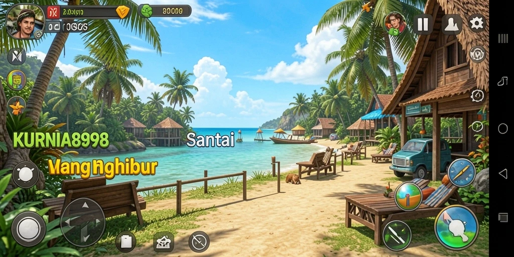 Tampilan gameplay santai yang menghibur di KURNIA898.