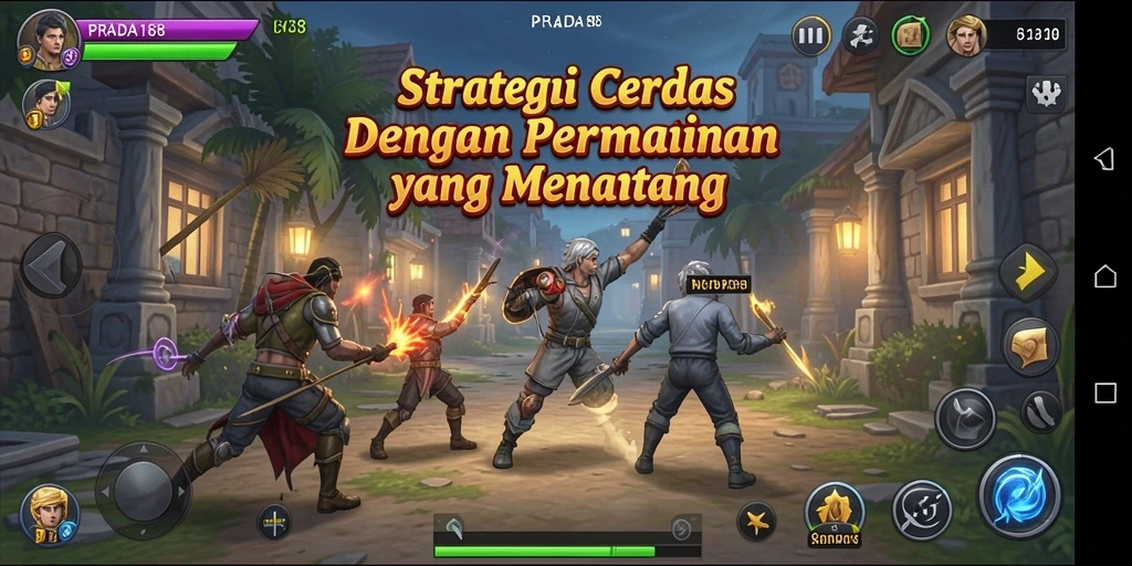 Tampilan gameplay PRADA188 yang menampilkan strategi yang mendebarkan.