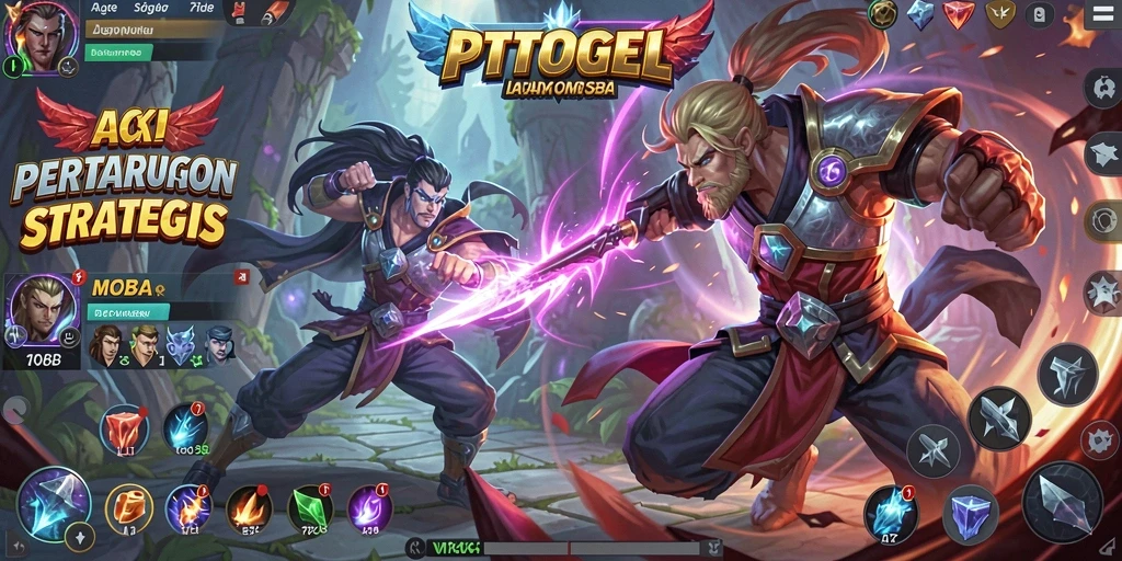 Tampilan gameplay PTTOGEL yang seru dan penuh aksi.
