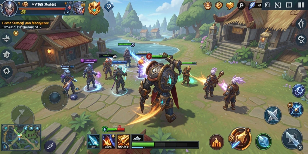 Tampilan gameplay menarik dari VIP188 dalam genre SLG.