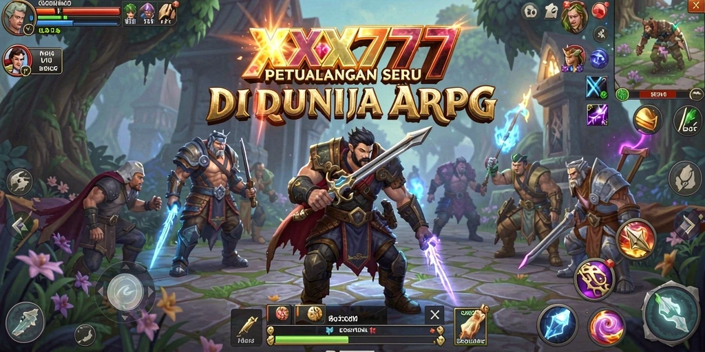 Tangkapan layar dari gameplay menegangkan di XXX777.