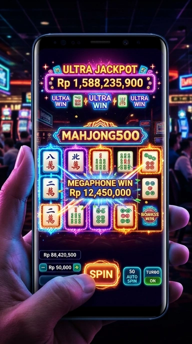 Screenshot fitur unggulan dari aplikasi mahjong500.